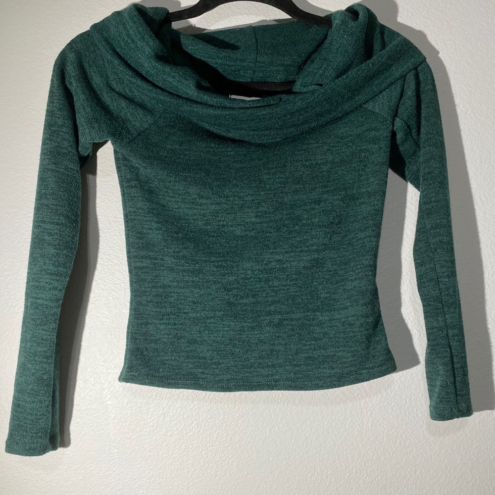 Green colored top